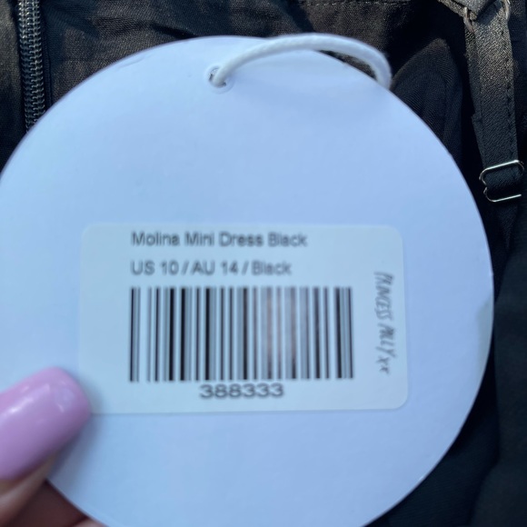 Princess Polly Molina Black Mini Dress - Picture 7 of 7